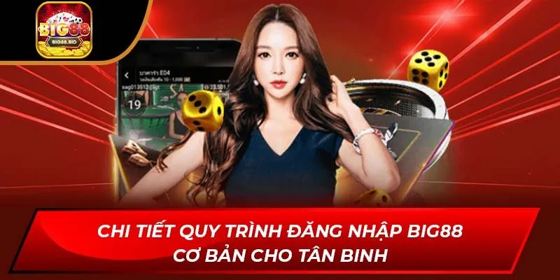 Chi tiết quy trình đăng nhập BIG88 cơ bản cho tân binh