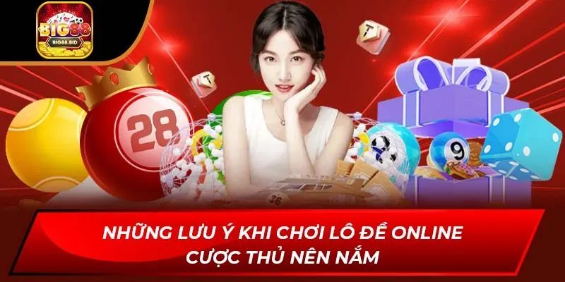 Những lưu ý khi chơi lô đề online cược thủ nên nắm