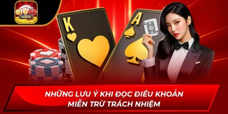 Những lưu ý khi đọc điều khoản miễn trừ trách nhiệm